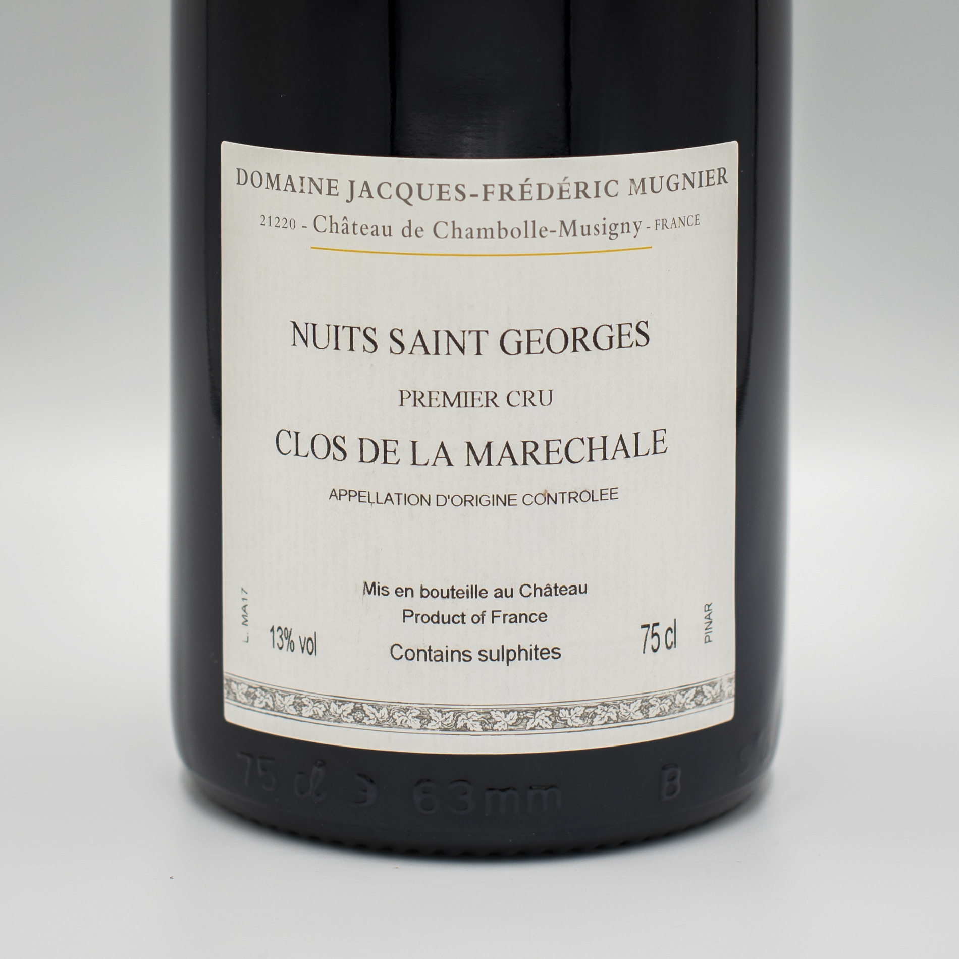 Domaine Jacques-Frederic Mugnier 1er Cru Clos de la Marechale 2017